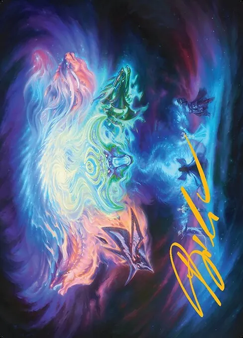 Call the Spirit Dragons // Call the Spirit Dragons · Tarkir: Dragonstorm Art Series 21/54