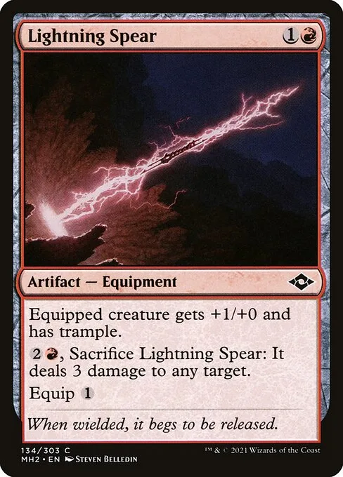 Lightning Spear · Modern Horizons 2 134/493