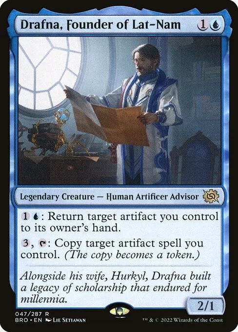 Drafna, Founder of Lat-Nam · The Brothers' War 47/399