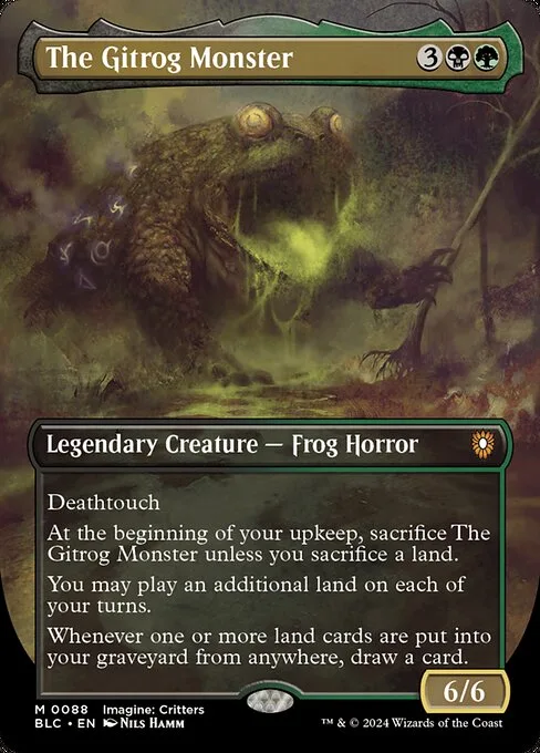 The Gitrog Monster · Bloomburrow Commander 88/356