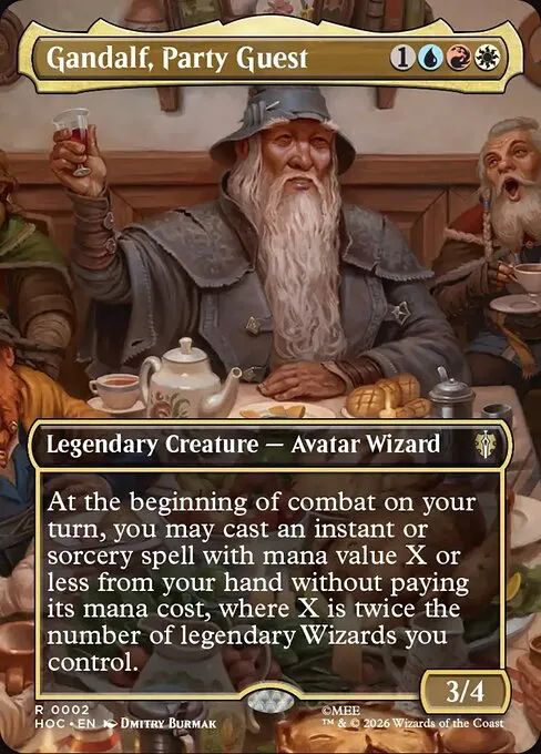 Gandalf, Party Guest · The Hobbit Commander 2/7