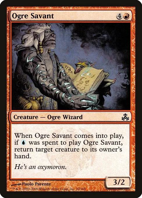 Ogre Savant · Guildpact 70/167