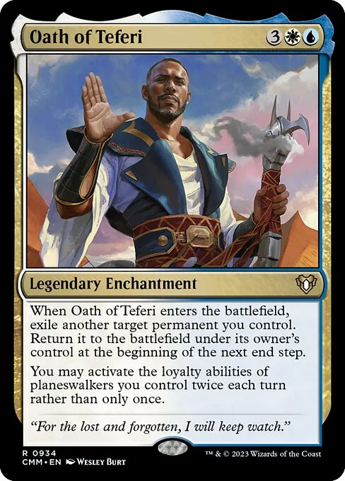 Oath of Teferi · Commander Masters 934/1067