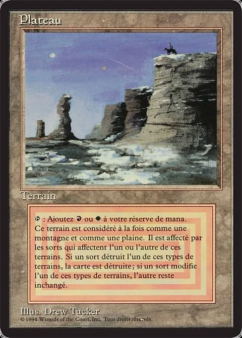 Plateau · Foreign Black Border 284/307