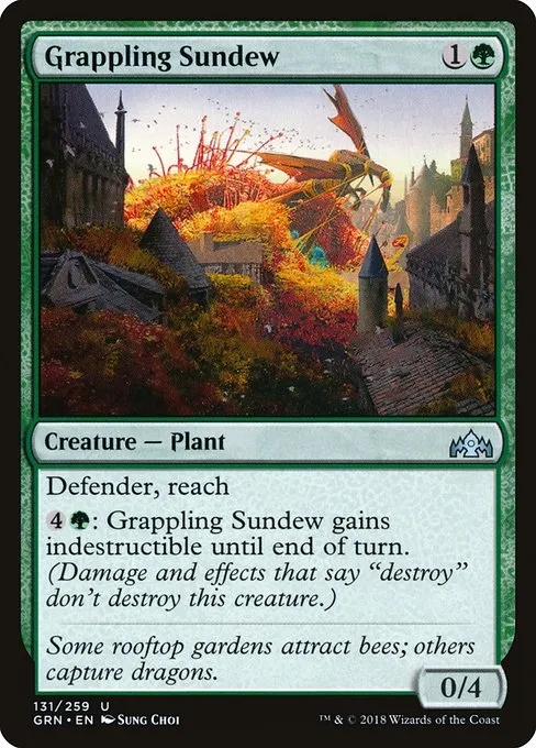 Grappling Sundew · Guilds of Ravnica 131/273