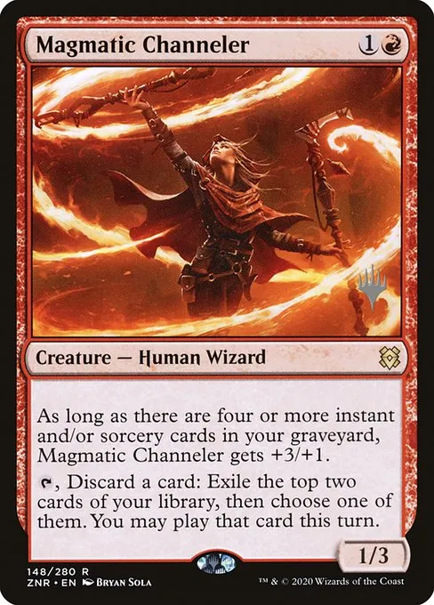 Magmatic Channeler · Zendikar Rising Promos 148p/153