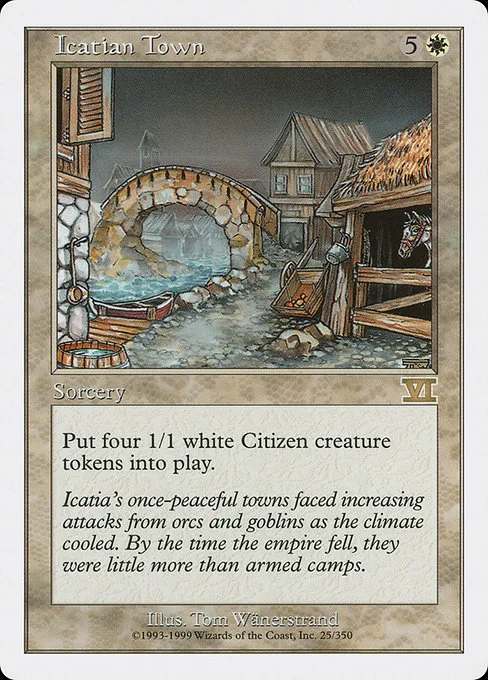 Icatian Town · Classic Sixth Edition 25/351