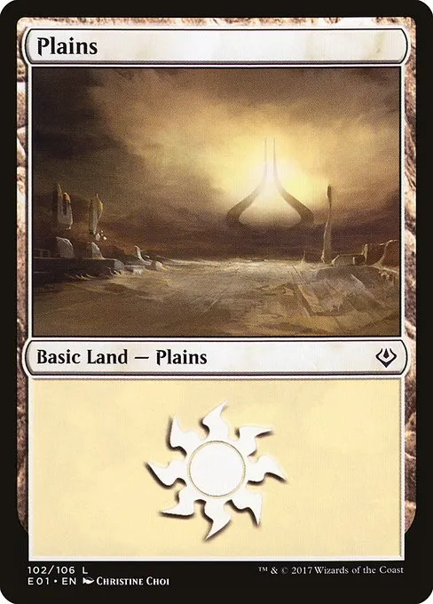 Plains · Archenemy: Nicol Bolas 102/106