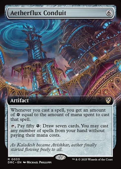 Aetherflux Conduit · Aetherdrift Commander 33/184