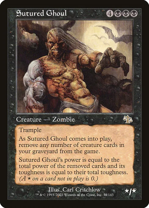 Sutured Ghoul · Judgment 73/143