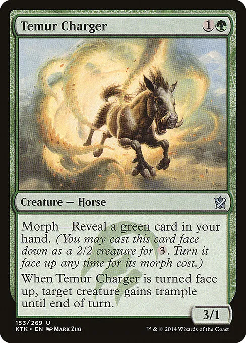 Temur Charger · Khans of Tarkir 153/293
