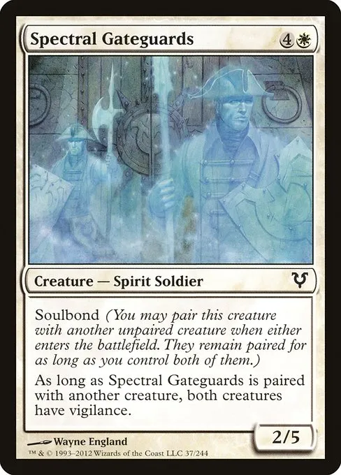 Spectral Gateguards · Avacyn Restored 37/244