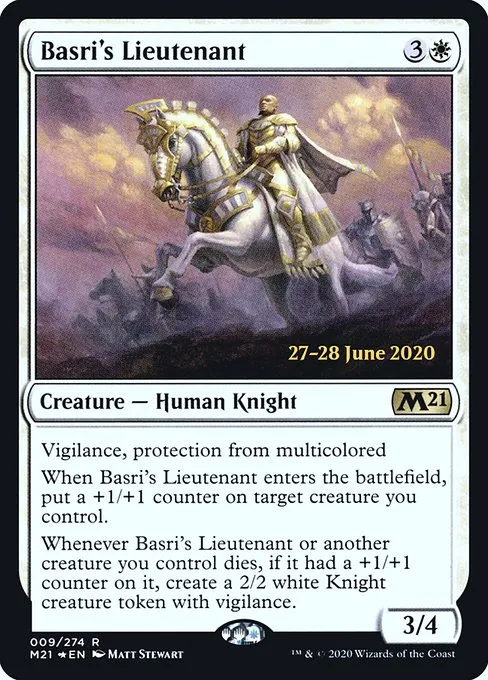 Basri's Lieutenant · Core Set 2021 Promos 9s/137