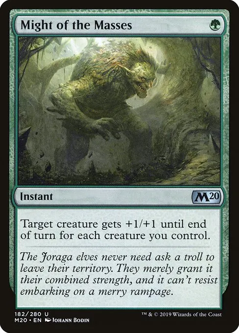 Might of the Masses · Core Set 2020 182/346