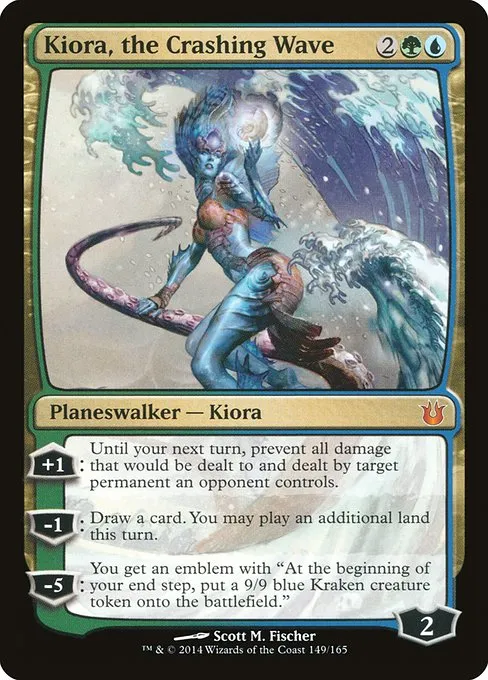 Kiora, the Crashing Wave · Born of the Gods 149/165