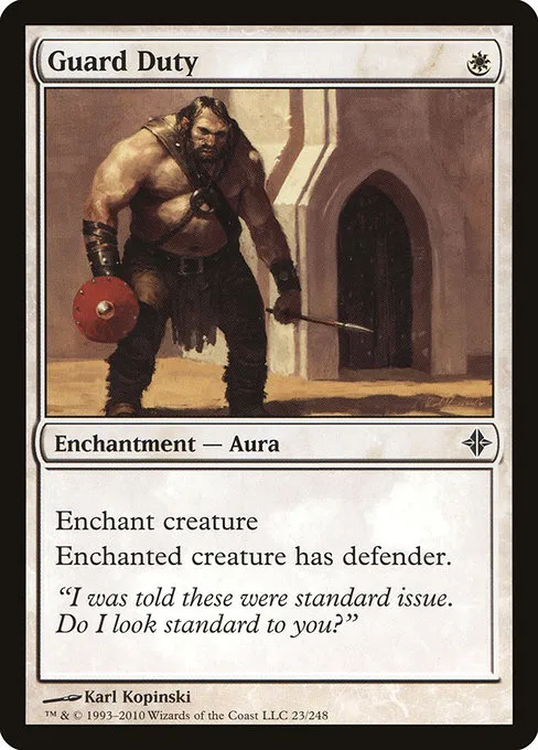 Guard Duty · Rise of the Eldrazi 23/248