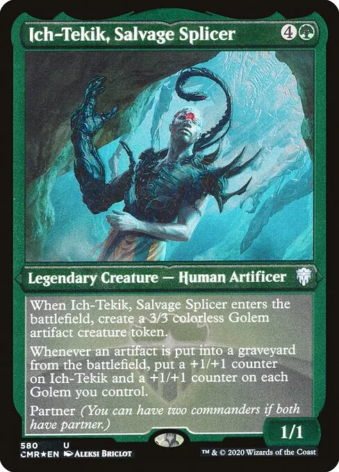 Ich-Tekik, Salvage Splicer · Commander Legends 580/718