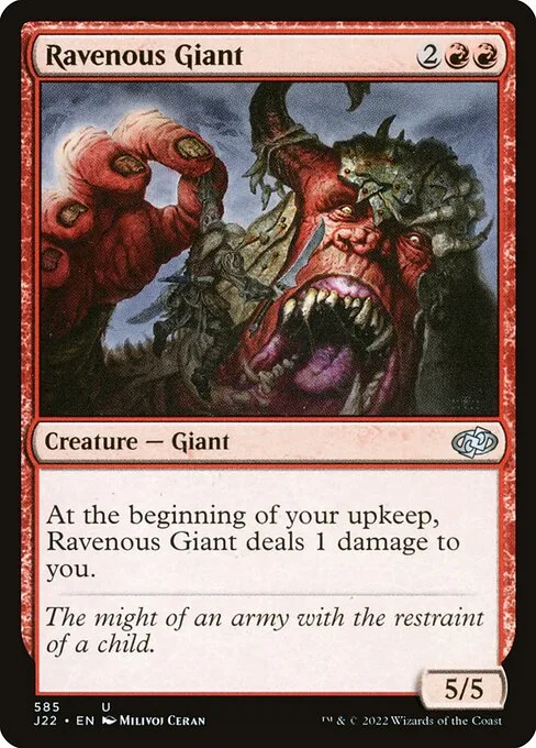 Ravenous Giant · Jumpstart 2022 585/835