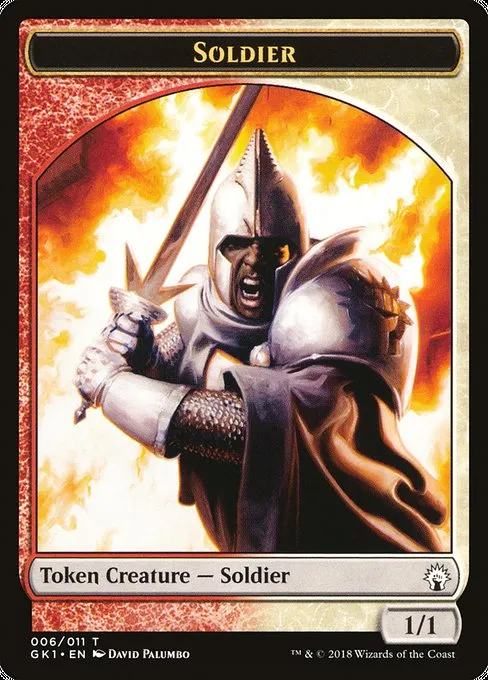 Soldier // Goblin · GRN Guild Kit Tokens 6/10