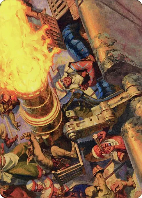 Mana Cannons // Mana Cannons · Dominaria United Art Series 36/81