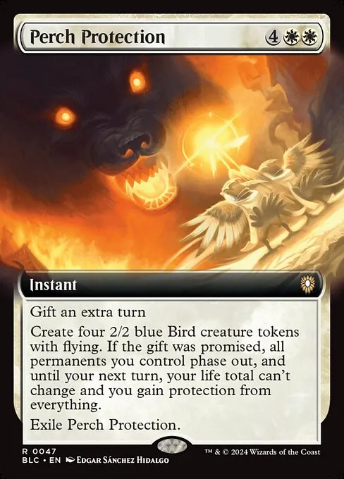 Perch Protection · Bloomburrow Commander 47/356