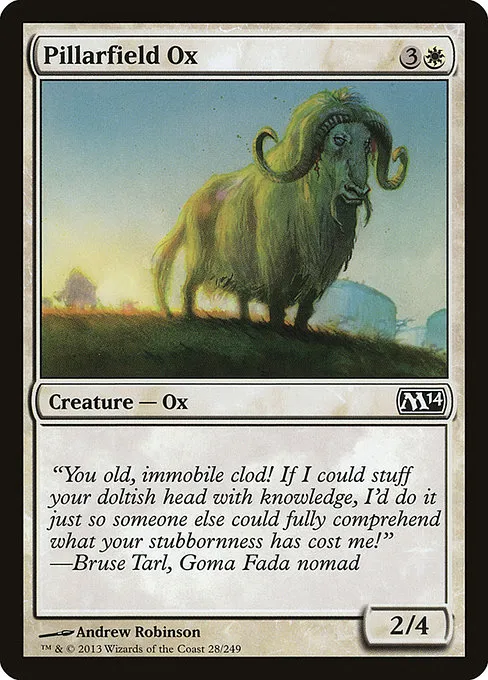 Pillarfield Ox · Magic 2014 28/249