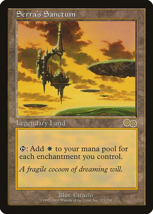 Serra's Sanctum · Urza's Saga 325/357