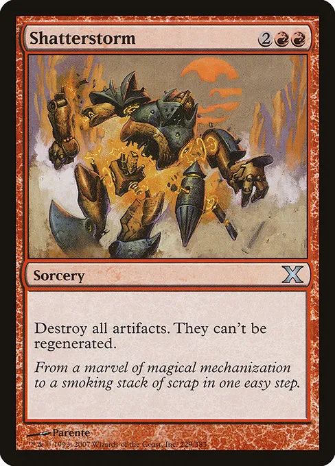 Shatterstorm · Tenth Edition 229/510