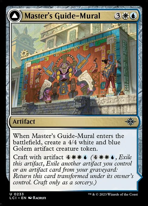 Master's Guide-Mural // Master's Manufactory · The Lost Caverns of Ixalan 233/416