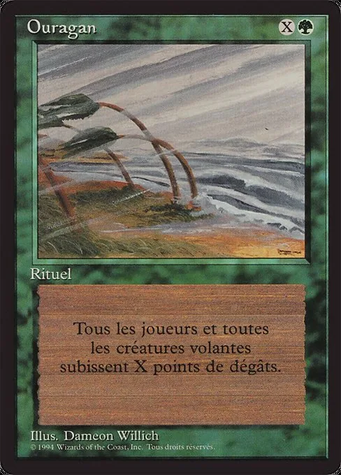 Hurricane · Foreign Black Border 202/307