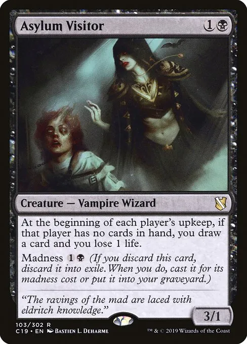Asylum Visitor · Commander 2019 103/302