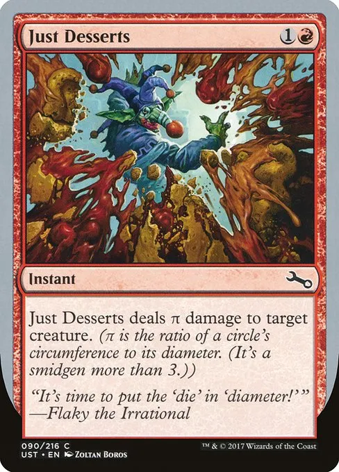 Just Desserts · Unstable 90/268
