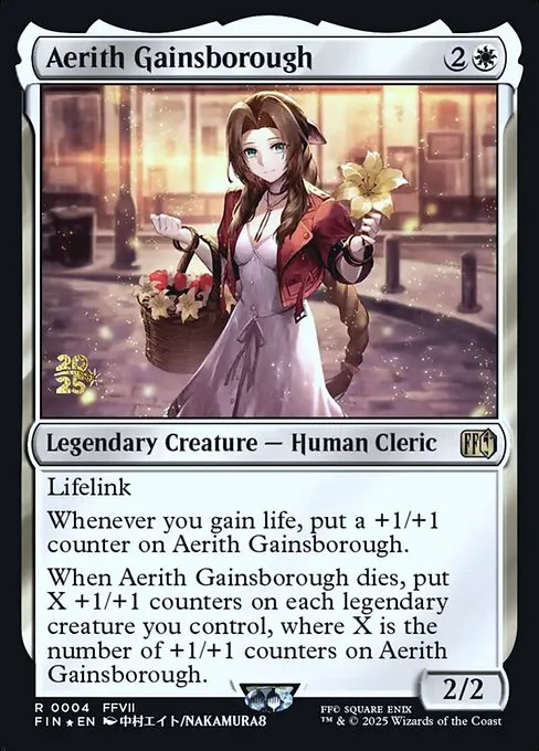 Aerith Gainsborough · Final Fantasy Promos 4s/94