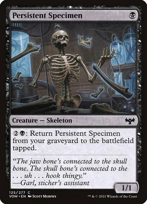 Persistent Specimen · Innistrad: Crimson Vow 125/423