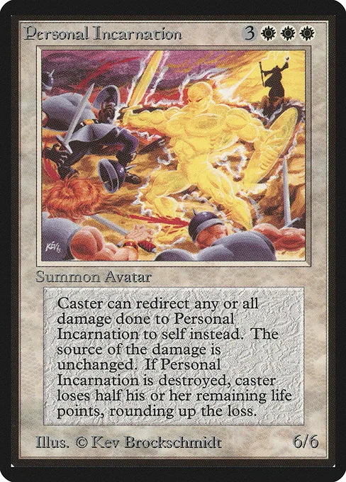 Personal Incarnation · Limited Edition Beta 32/302