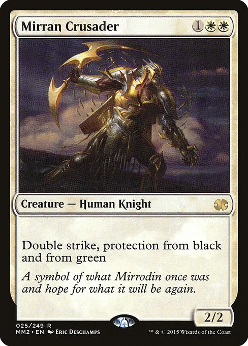 Mirran Crusader · Modern Masters 2015 25/249