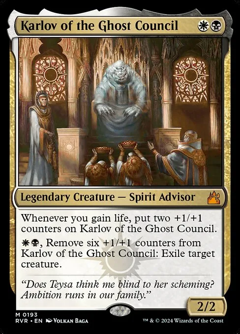 Karlov of the Ghost Council · Ravnica Remastered 193/531