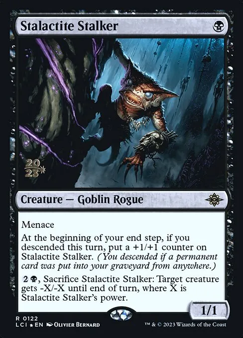 Stalactite Stalker · The Lost Caverns of Ixalan Promos 122s/136