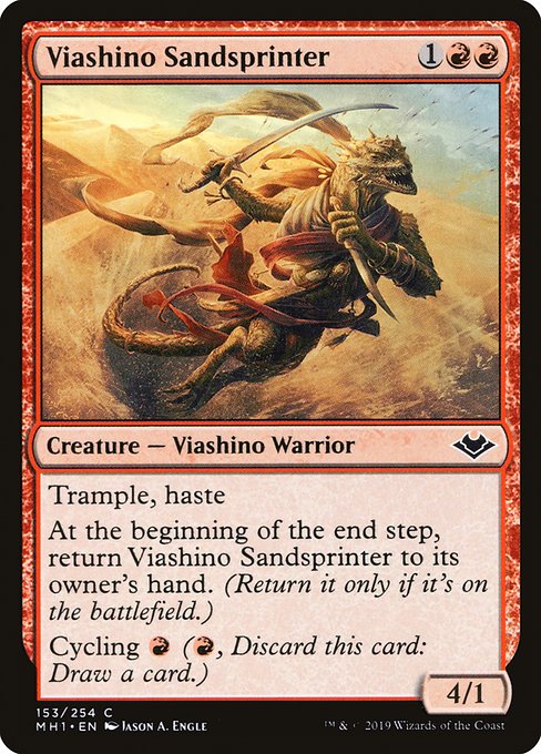 Viashino Sandsprinter · Modern Horizons 153/255