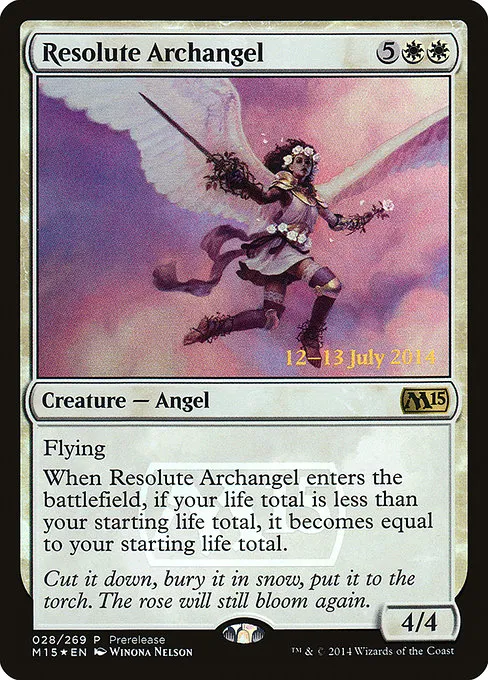 Resolute Archangel · Magic 2015 Promos 28/14