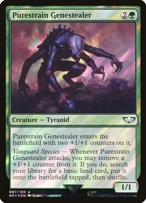 Purestrain Genestealer · Warhammer 40,000 Commander 97★/617