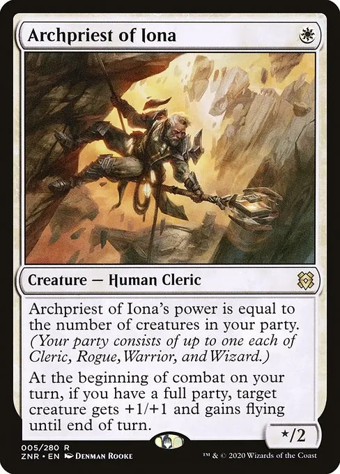 Archpriest of Iona · Zendikar Rising 5/407
