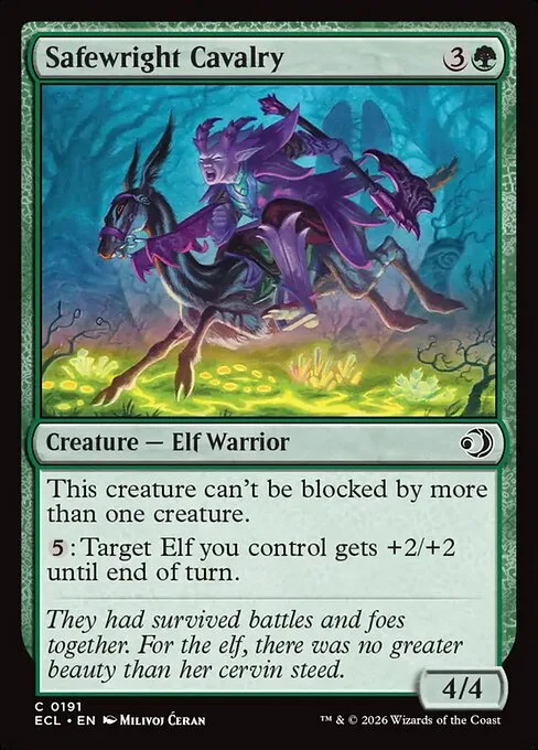 Safewright Cavalry · Lorwyn Eclipsed 191/408