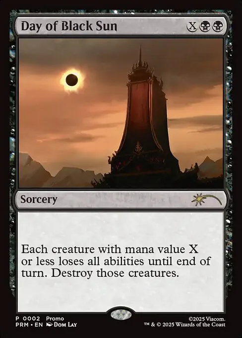 Day of Black Sun · Spotlight Series 7/11
