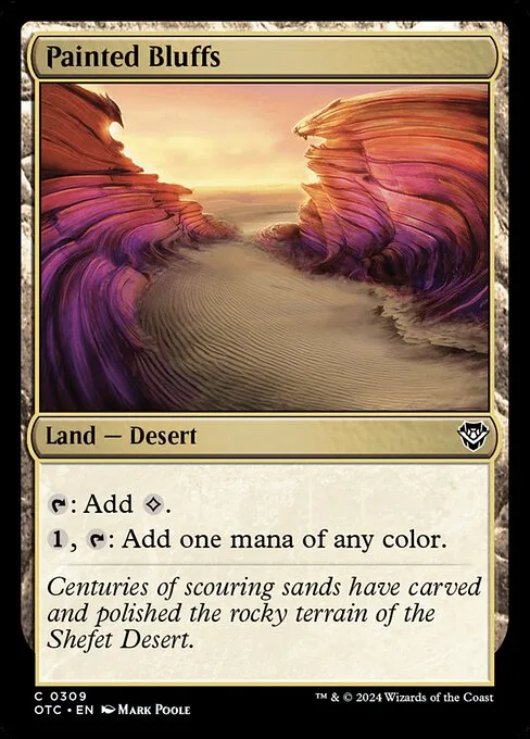 Painted Bluffs · Outlaws of Thunder Junction Commander 309/342