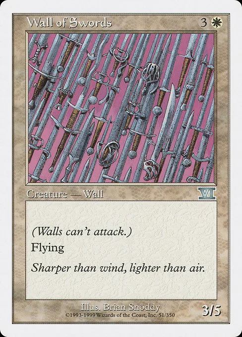 Wall of Swords · Classic Sixth Edition 51/351