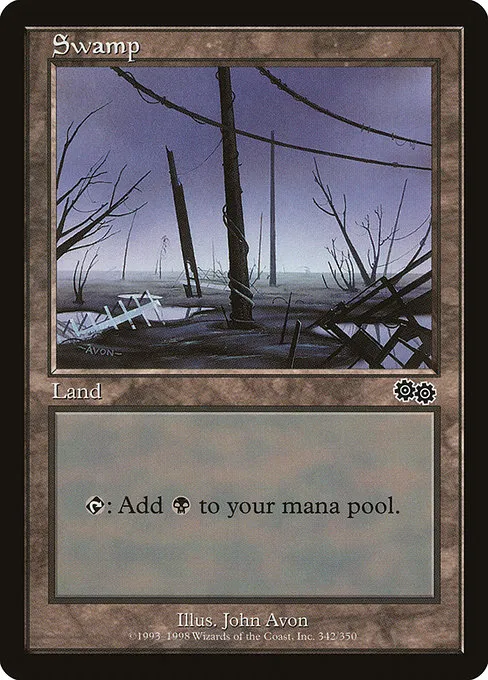 Swamp · Urza's Saga 342/357