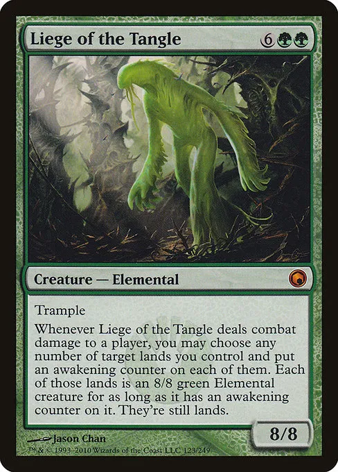 Liege of the Tangle · Scars of Mirrodin 123/249