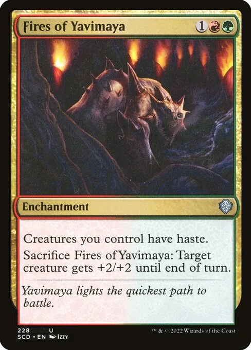 Fires of Yavimaya · Starter Commander Decks 228/352
