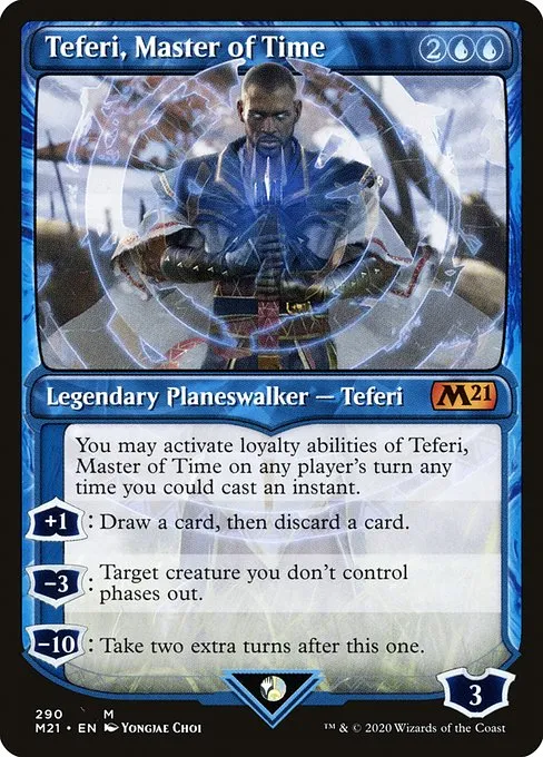 Teferi, Master of Time · Core Set 2021 290/397